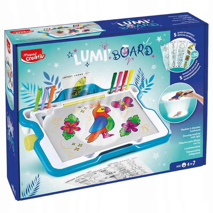 Podświetlana tablica do rysowania Maped Creativ