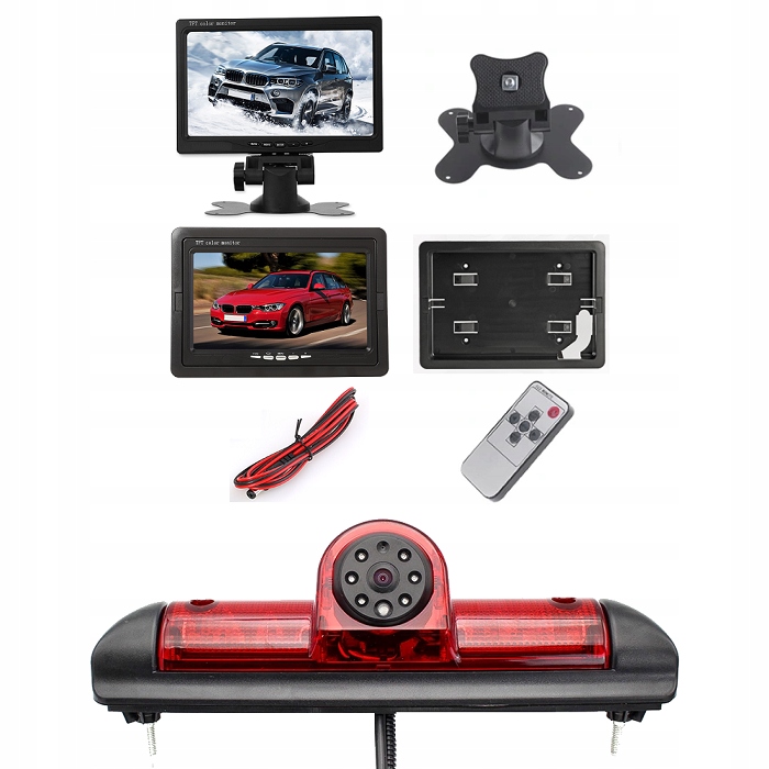 

Monitor 7 Kamera Cofania Fiat Ducato Światło Stop