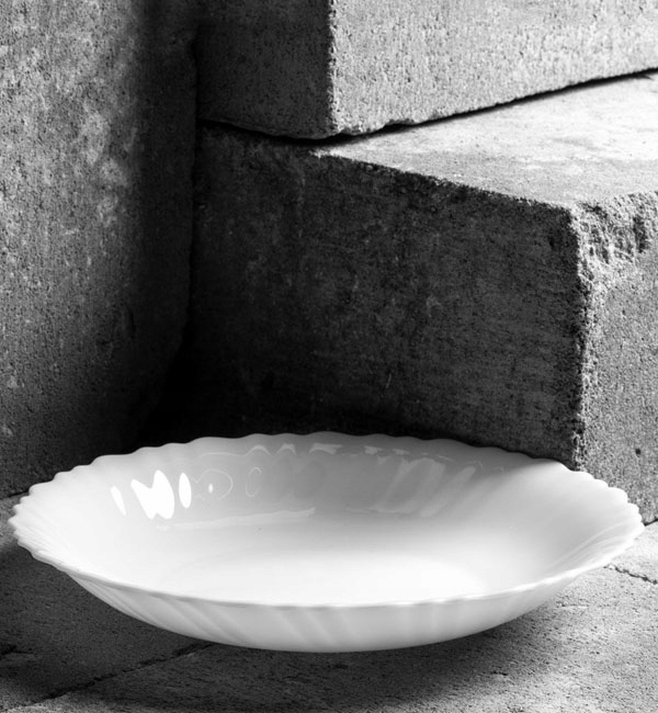 LUMINARC FESTON TALERZ GŁĘBOKI 21 CM BIAŁY / SZKŁO Kod producenta 05387