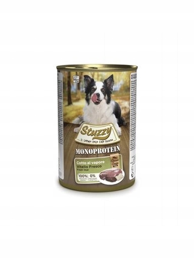 4 x Stuzzy Monoprotein hypoalergenní telecí maso 400 g