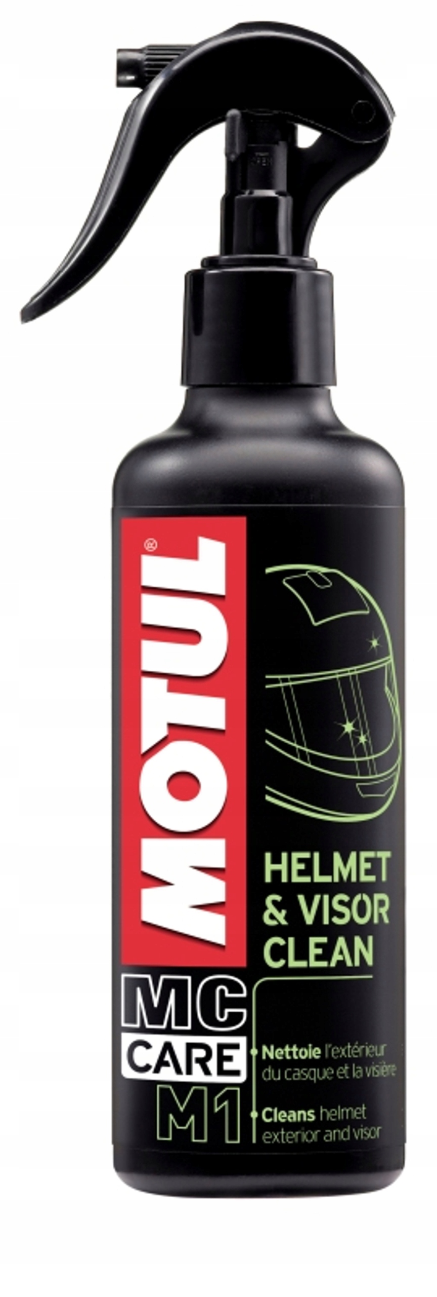 ŚRODEK DO CZYSZCZENIA KASKU I SZYB MOTUL 250ML M1 HELMET VISOR CLEAN