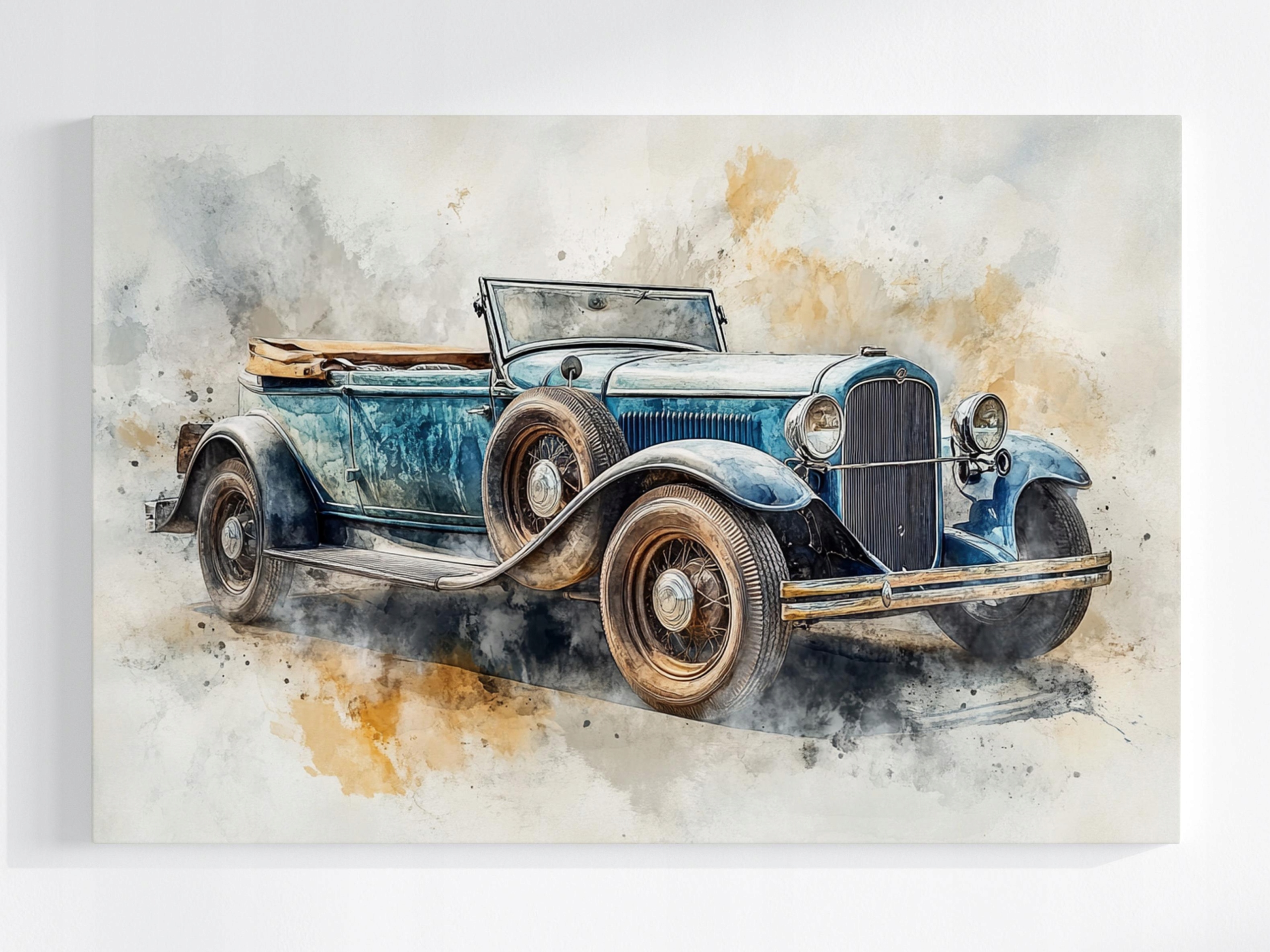 Obraz Na Plátně Canvas Auto Oldtimer Zabytek Kabriolet 120x80