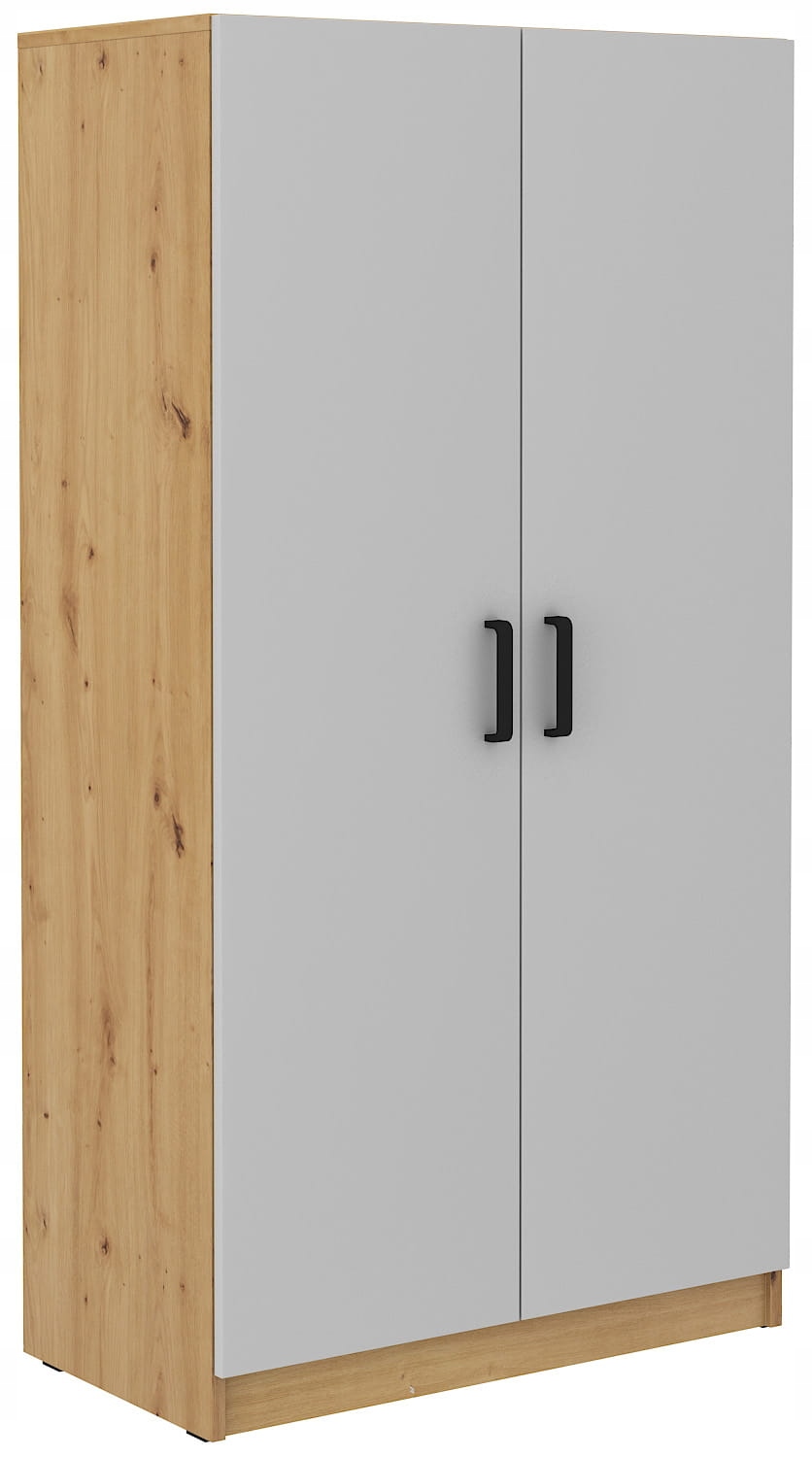 Skříň Malta se dvěma dveřmi, 6 policemi Polic , řemeslná