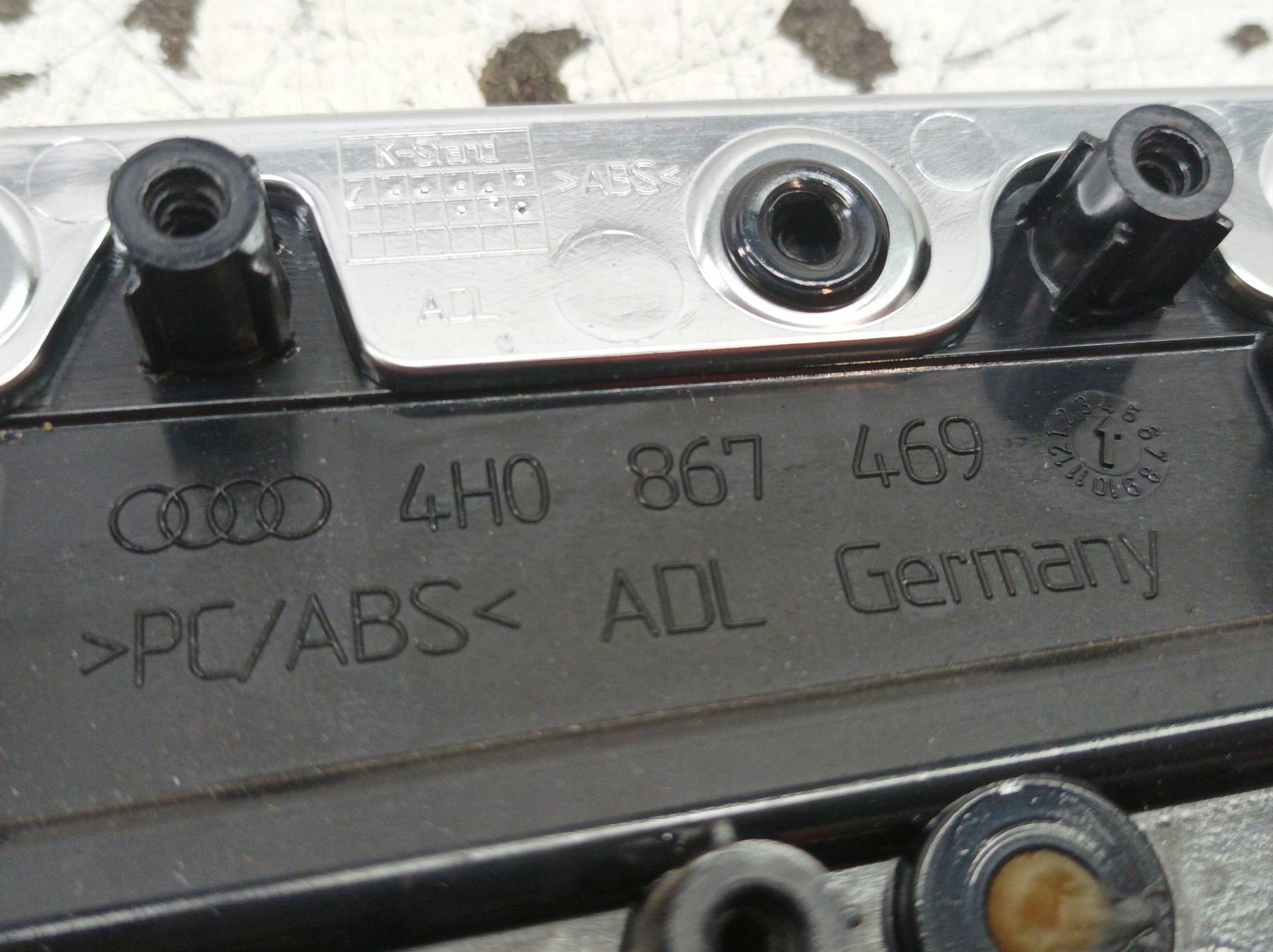 handle inner left front 4H0839019 Audi A8 III (2010- ) D4