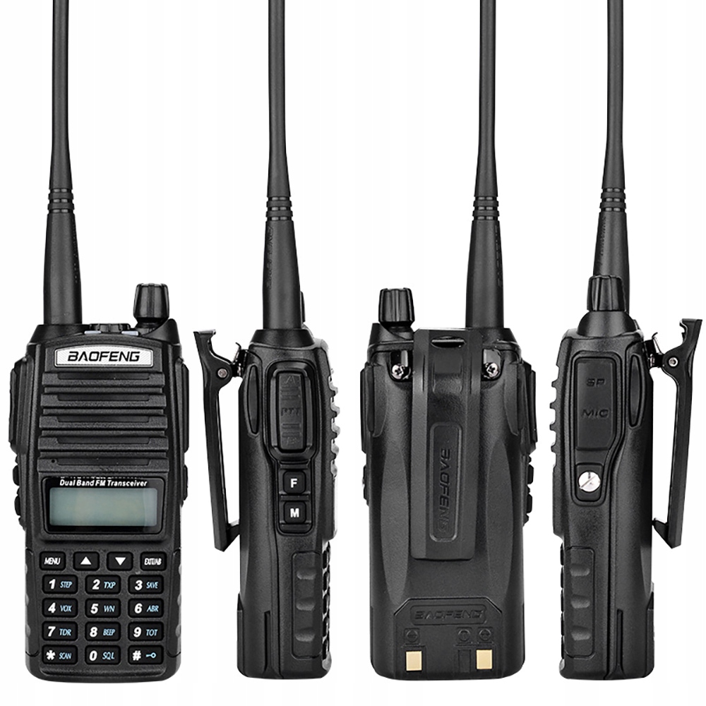 WALKIE TALKIE KRÓTKOFALÓWKA RADIOTELEFON Baofeng UV-82 8W SKANER 10 KM LED Rodzaj radiotelefon