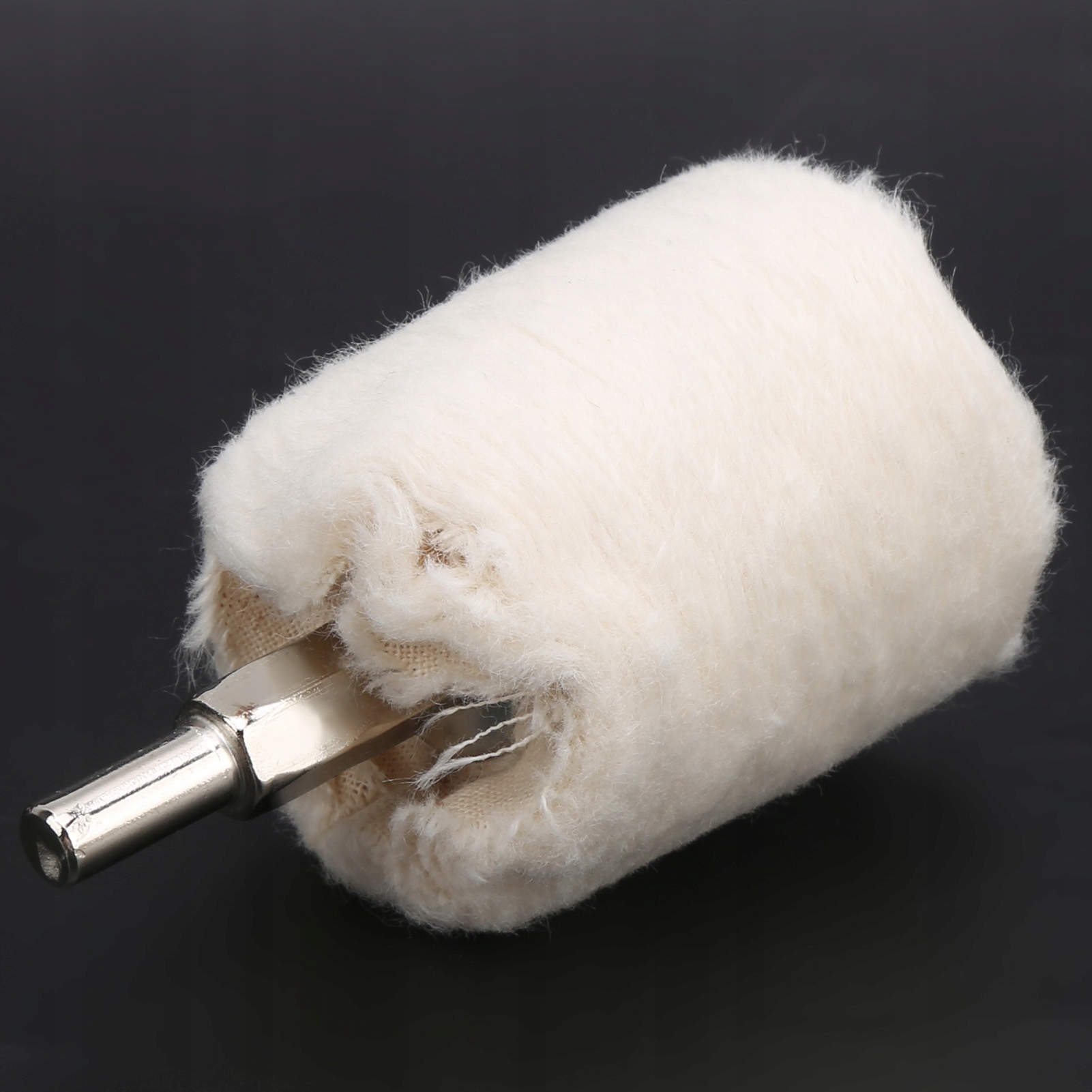 Tarcza polerska z białej tkaniny Cylindryczne Zastosowanie inne