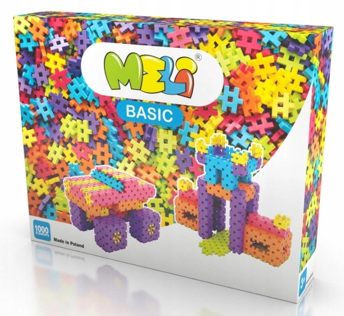 

Mini Wafle Klocki Meli Basic 1000 El. 50015