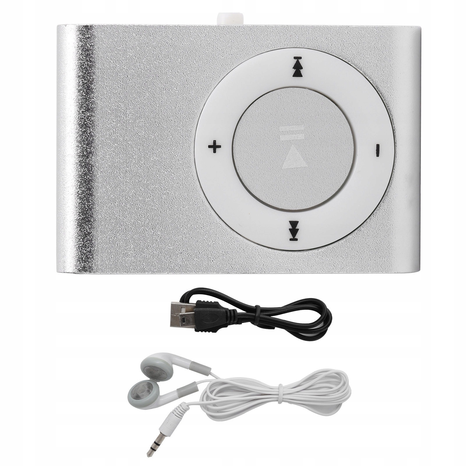 Przenośny cyfrowy odtwarzacz muzyczny Mini MP3 BackClip Player ze słuchawka