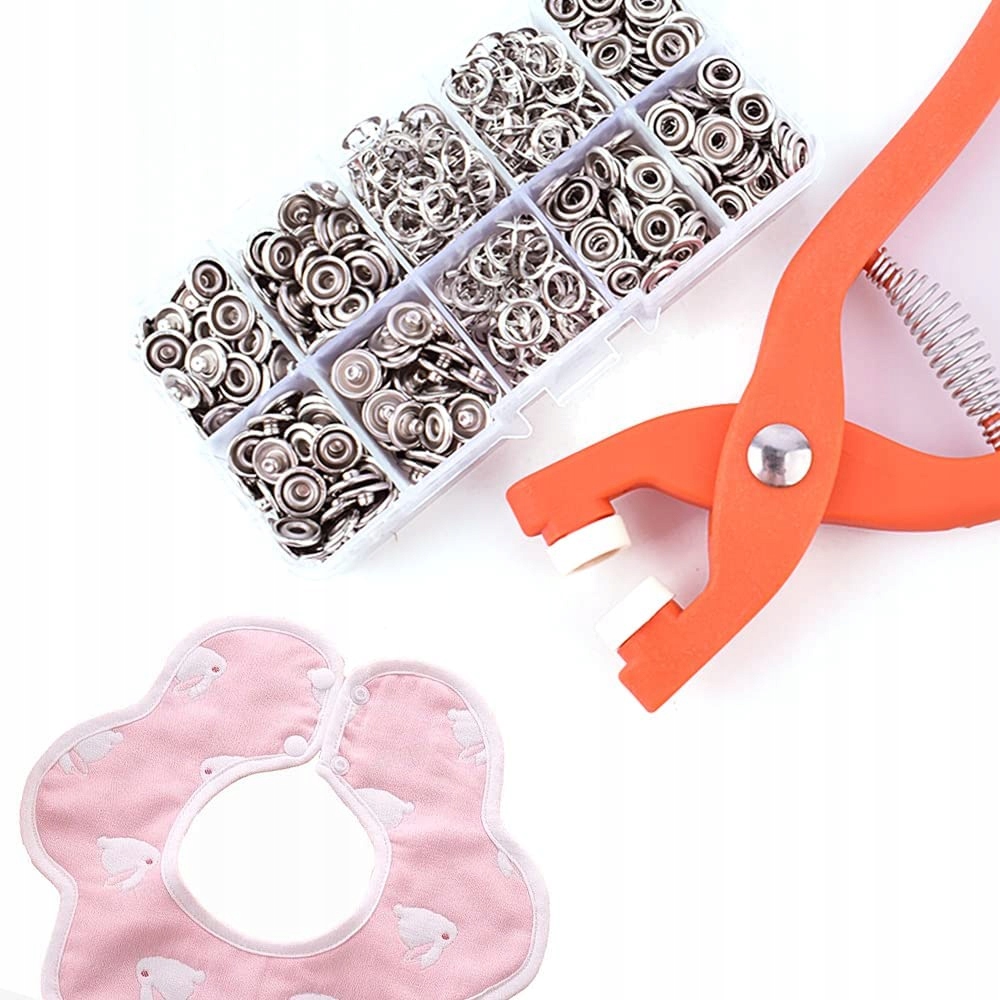 

metalowe zatrzaski ze szczypcami mocującymi 50 szt