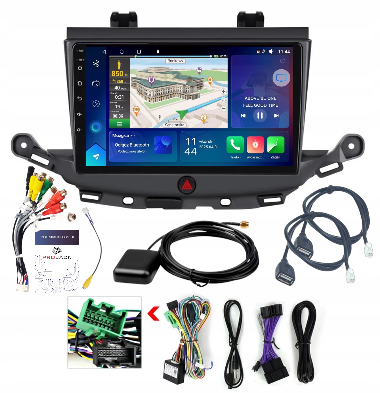 Autorádio Navigace Gps Android Opel Astra K 2015-20 Carplay 2/64GB