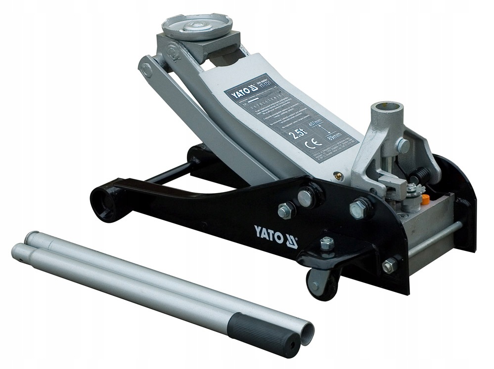 Yato Hydraulický Zdvihák Do Auta 2,5T Žaba 87-455 MM Yato