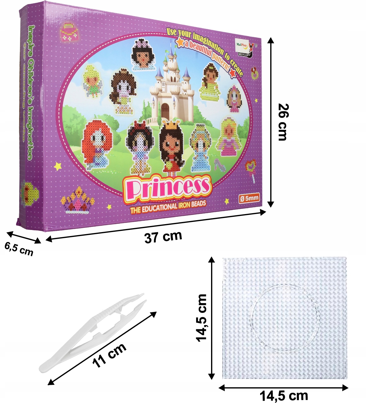 DUŻY ZESTAW KORALIKÓW DO PRASOWANIA KORALIKI SZABLONY 3000el. NA PREZENT Marka Stator