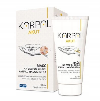 

Karpal Akut maść na cieśń nadgarstka 50 ml