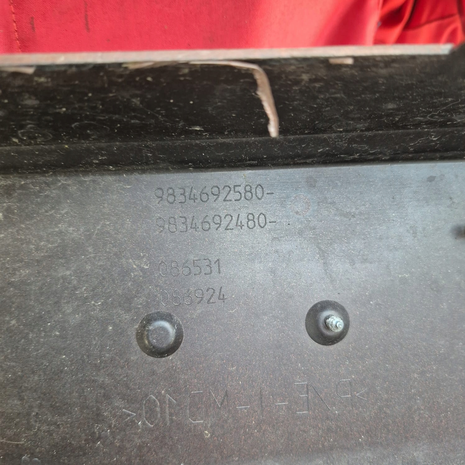 CITROEN C4 III 3 20-> bumper front front PDC