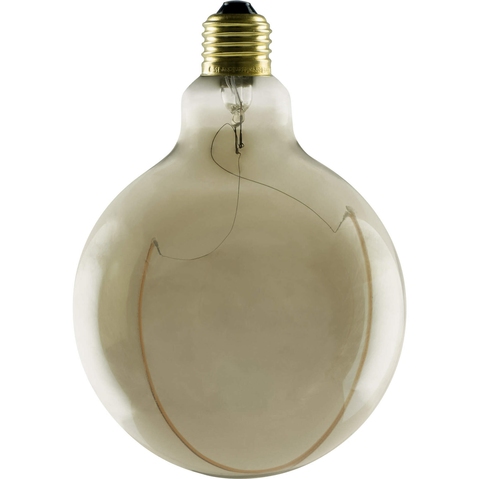 Segula 55481 Led Illusion Globe 125 crescent top dymová šedá E27 6 W (30