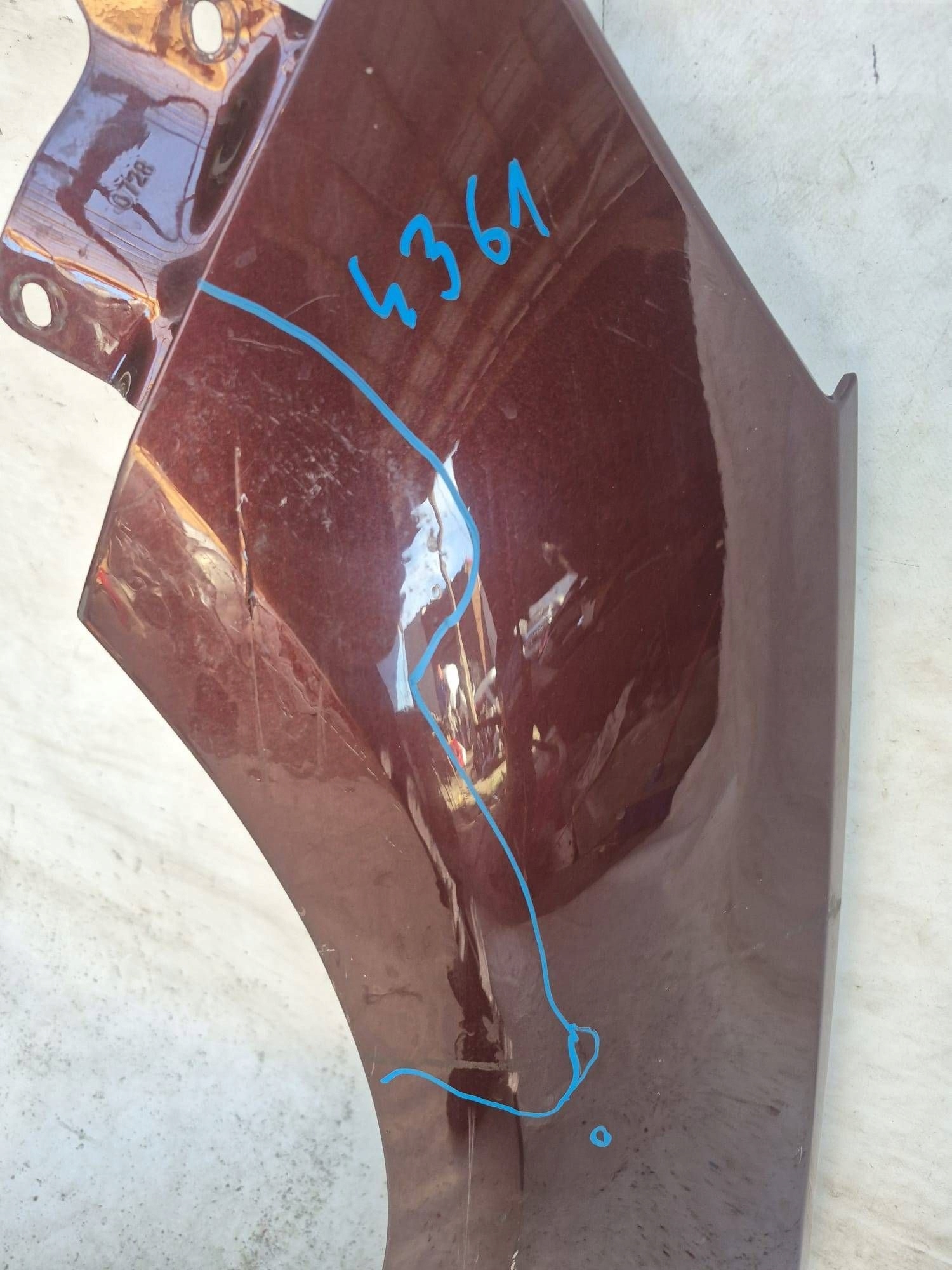 OPEL ASTRA V 5 K 15-22 fender front front left