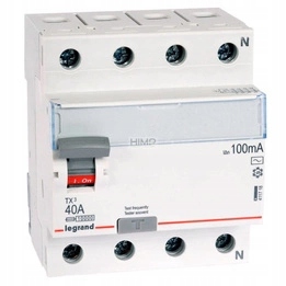 Prúdový chránič 4P 40A 400V Legrand