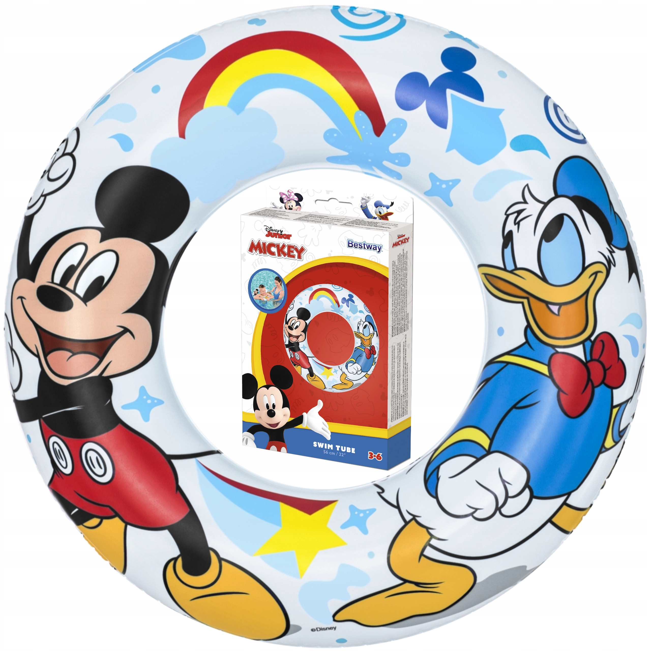 

Koło do pływania dla dzieci Myszka Mickey 91004