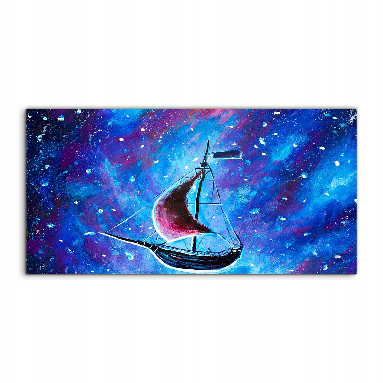 

Obraz akrylowy 120x60 ścienny Statek Piracki Morze