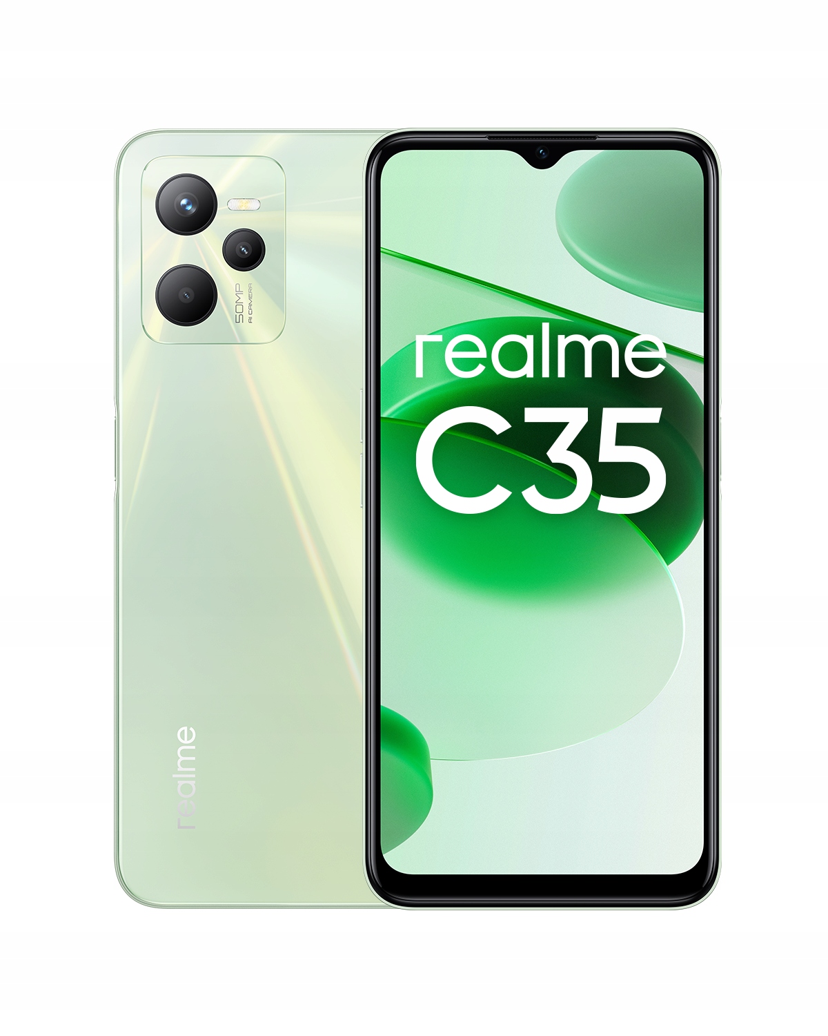 Smartfon realme C35 4 GB / 64 GB 4G (LTE) zielony NOWY 23% VAT