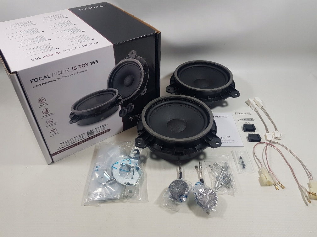 ZESTAW DEDYKOWANY GŁOŚNIKI FOCAL IS TOY 165 + FOCAL IC TOY 165 LEXUS NX, RX Marka Focal
