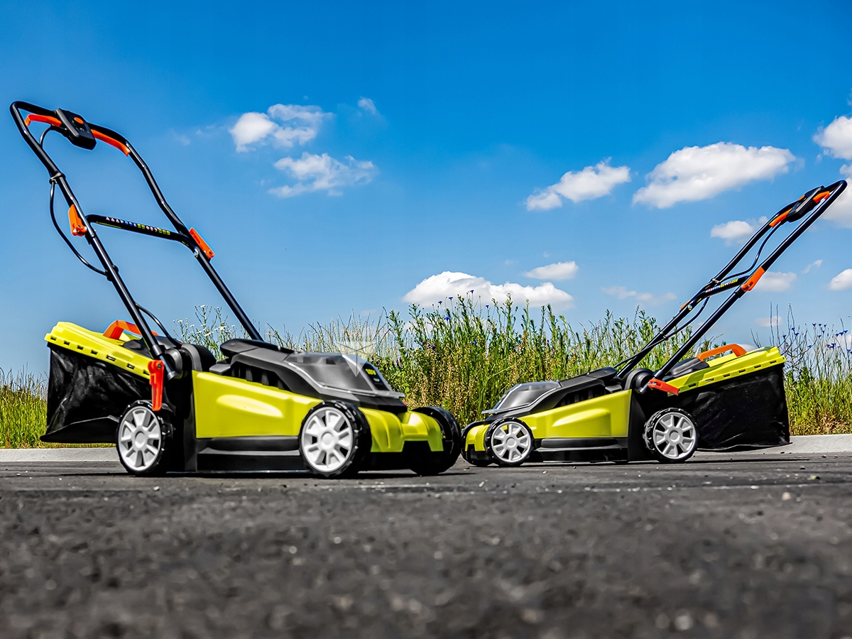 KOSIARKA AKUMULATOROWA METALCRAFT 18V 4Ah 36CM XXL NA DZIAŁKE DO OGRODU Marka inna