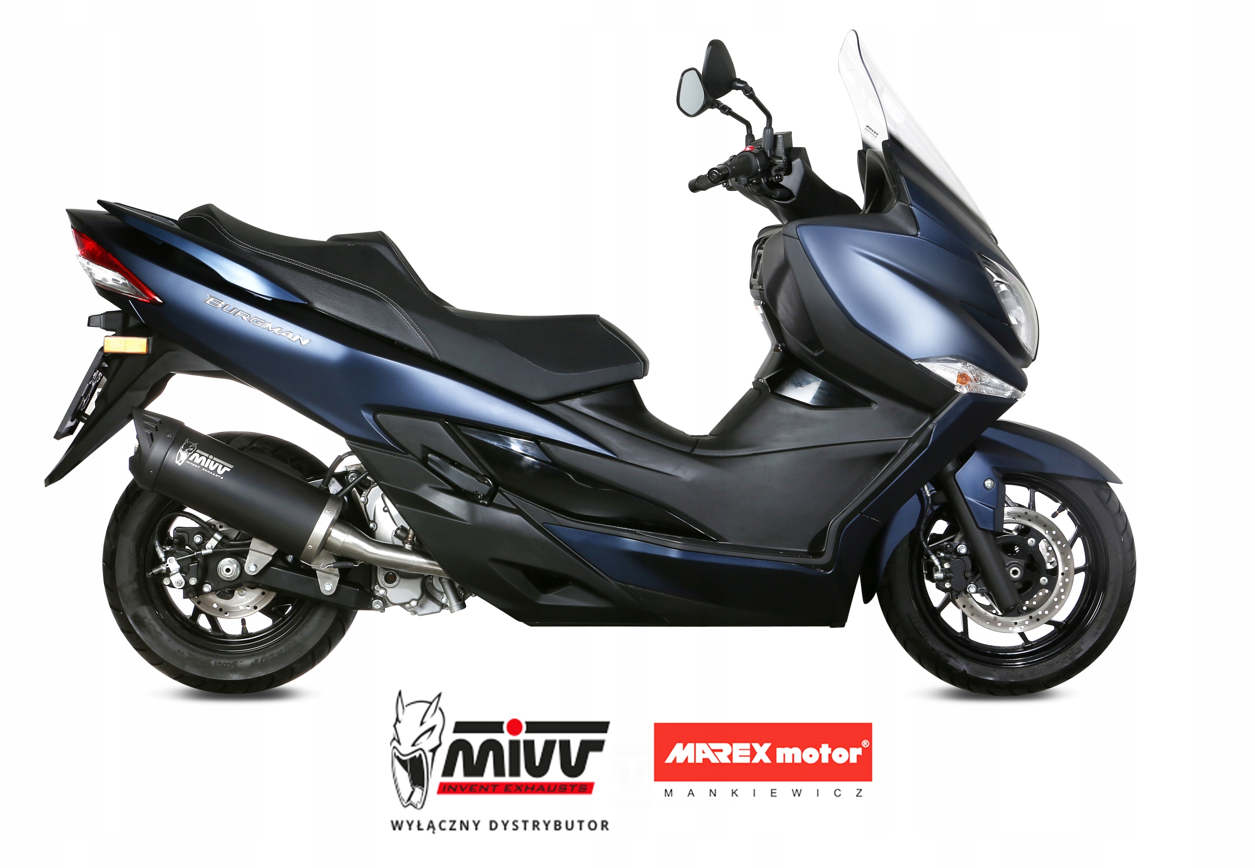 MV.HO.0002.LV - Вихлоп MIVV MOVER FORZA 300 ' 18 / '20 від руки