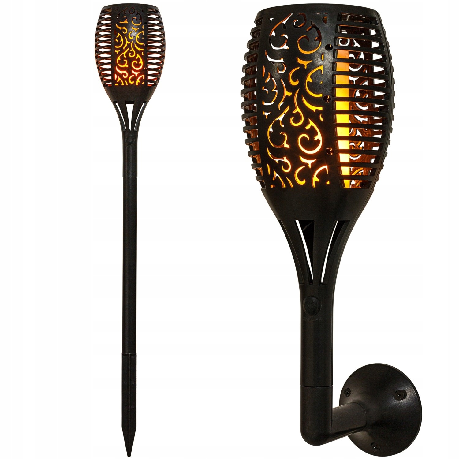 

2x Lampa Solarna 51 Led Pochodnia Efekt Płomienia