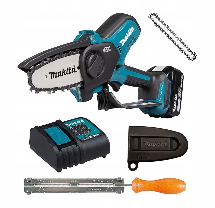 Aku řetězová pila Makita DUC150Z01 18V pila na dřevo Set