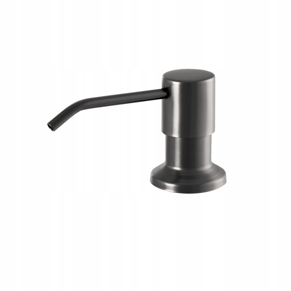 DOZOWNIK GUN METAL DO PŁYNU MYDŁA ZLEWOZMYWAK LAVRE