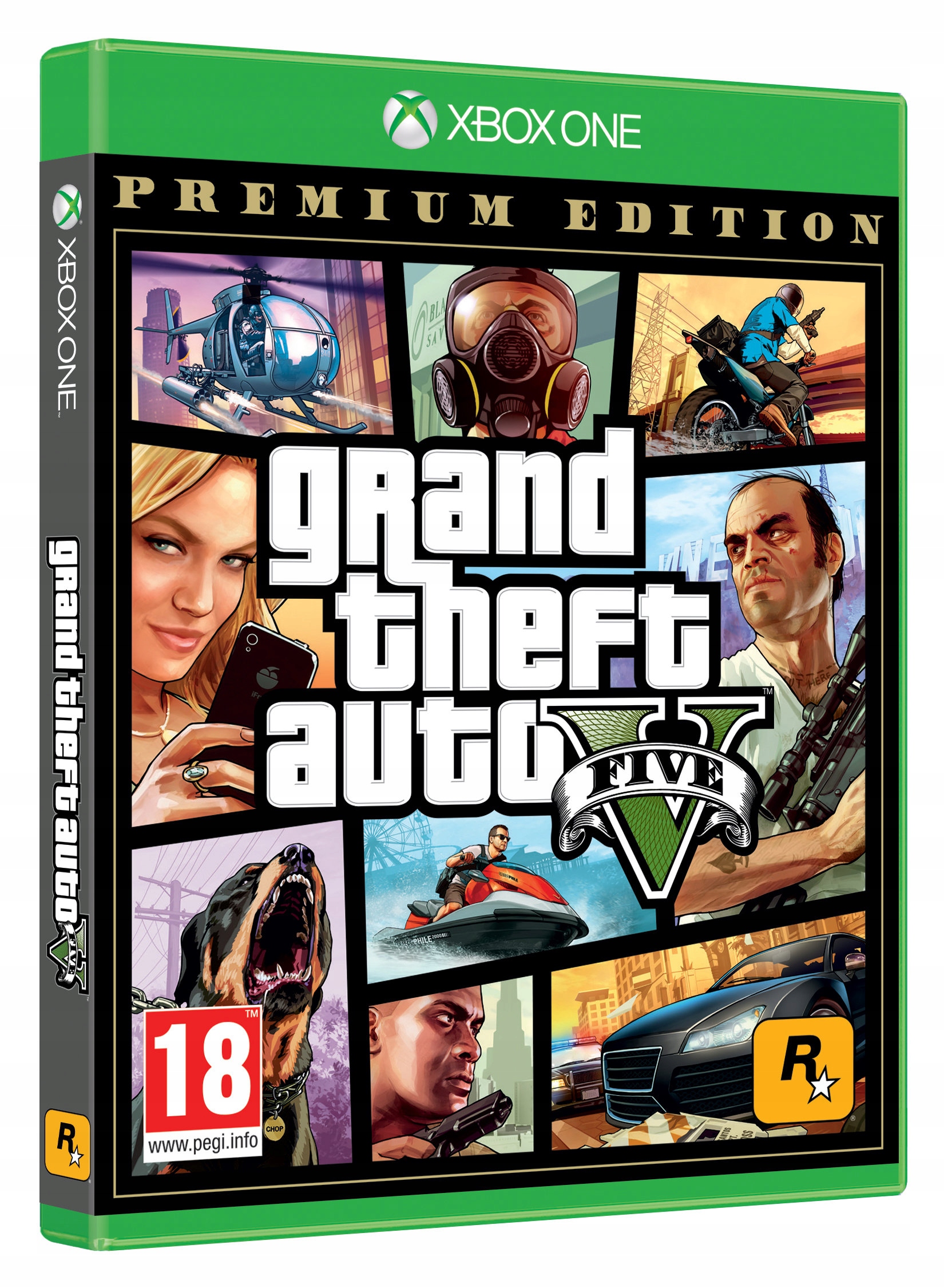 GRAND THE AUTO V - EDYCJA PREMIUM GRA XBOX ONE X S