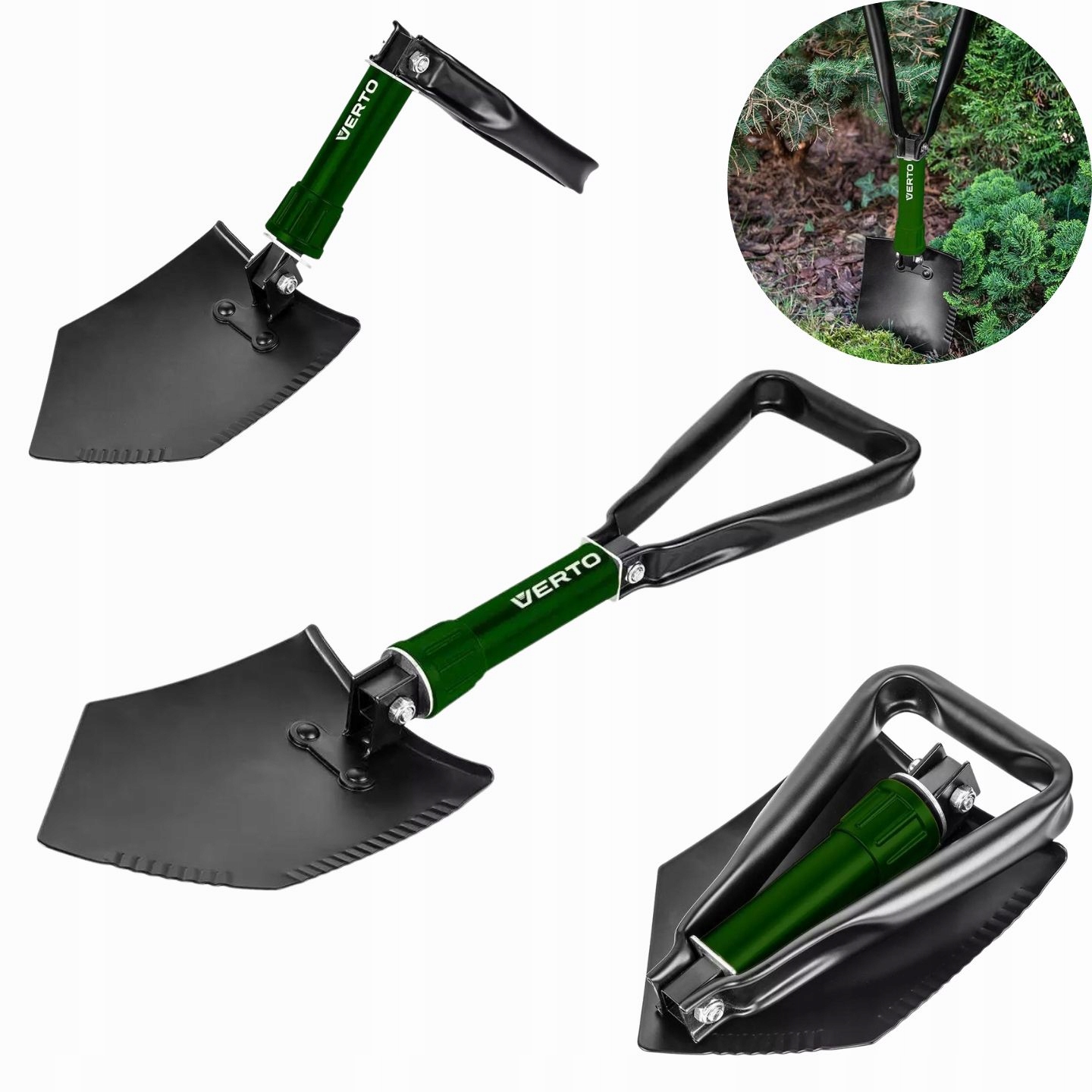 

Saperka łopata składana wielofunkcyjna Verto