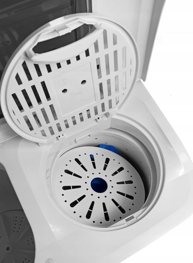 PRALKA WIRNIKOWA Z WIRÓWKĄ SIGMA 5KG + 2KG Funkcje automatyczne wyważenie wsadu doprowadzenie wody odprowadzenie wody timer