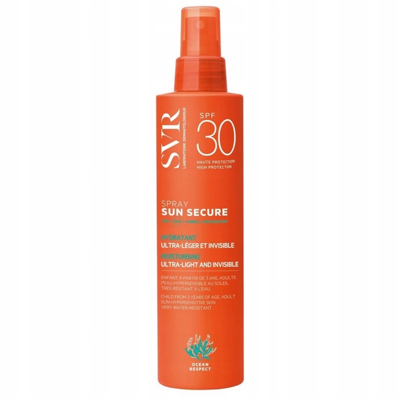 SVR SUN SECURE Spray do opalania z filtrem SPF 30, 200 ml