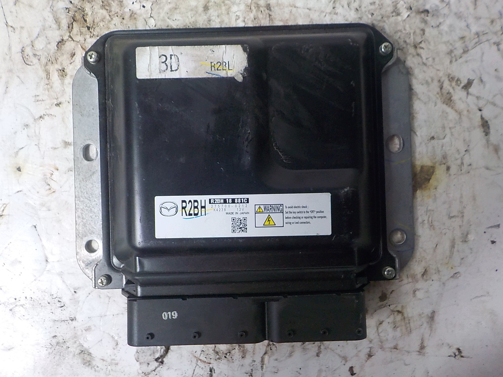 MAZDA 6 II computer control unit 27500-0212 R2BH18881C R2BH