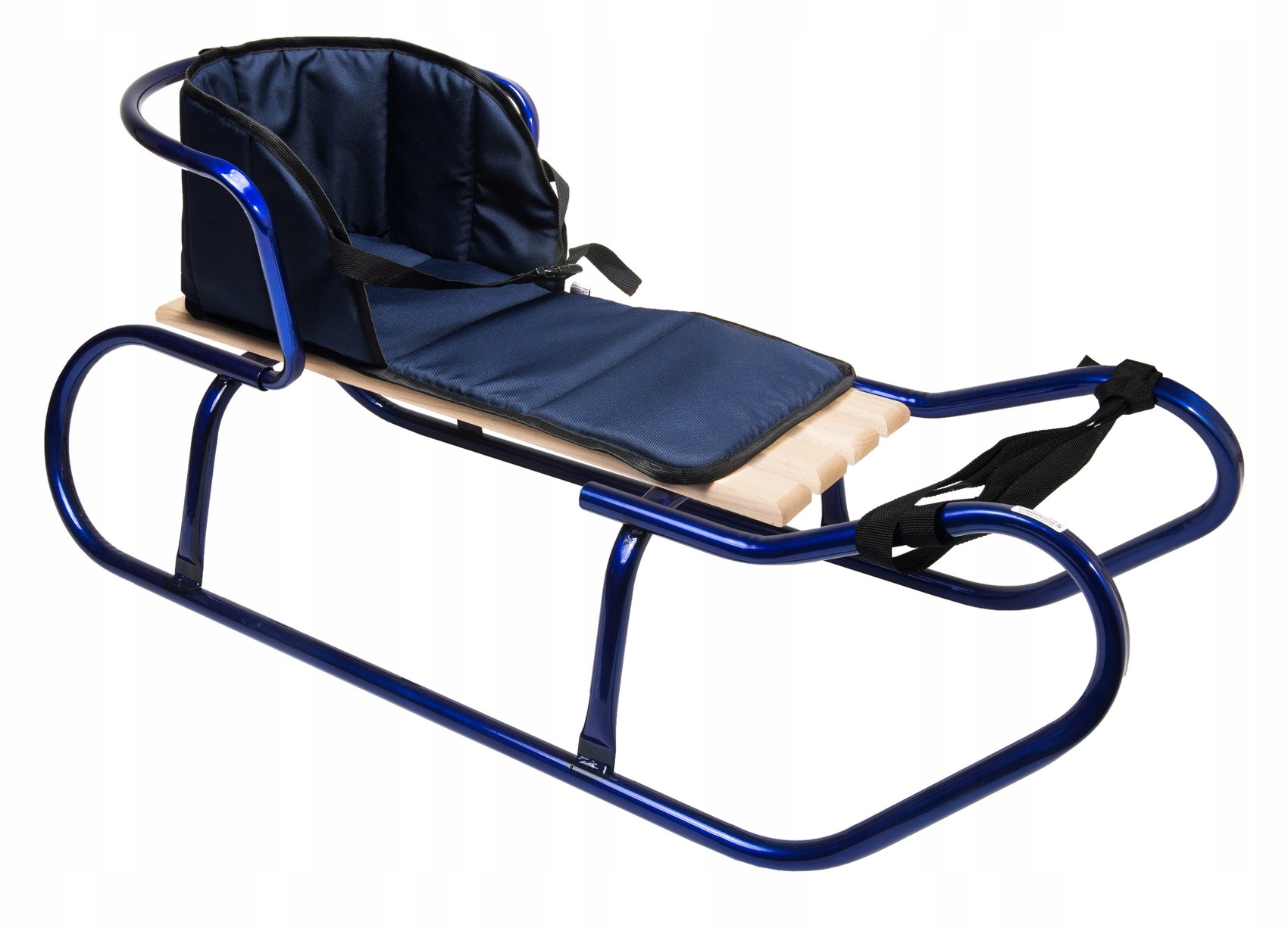 

Sanki Dla Dzieci z Oparciem i Materacykiem Pasy