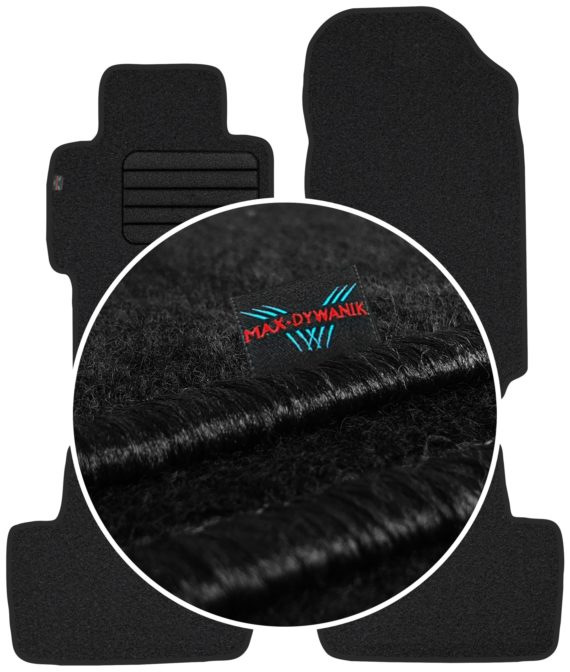 

Honda Accord VII 2003-2008 Wycieraczki welurowe