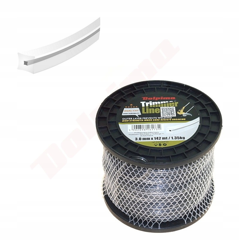 Struna Dual-cut Dolpima 3,0 MM/142 M Stihl Husqvarna