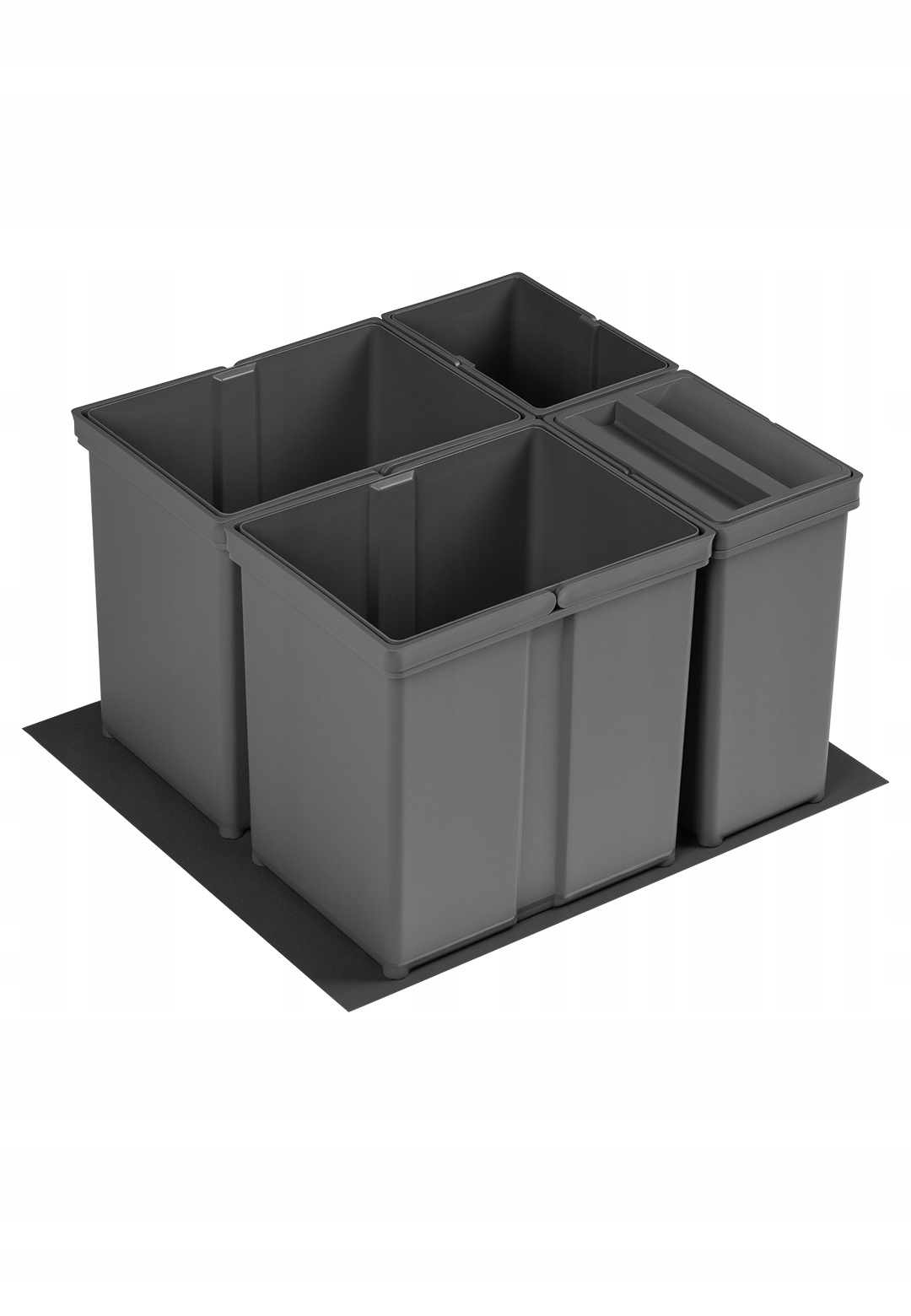 Peka 09.8865.43 Kôš na odpadky Quattro 600/ výška 300/ hĺbka 500/ 2x172x8l