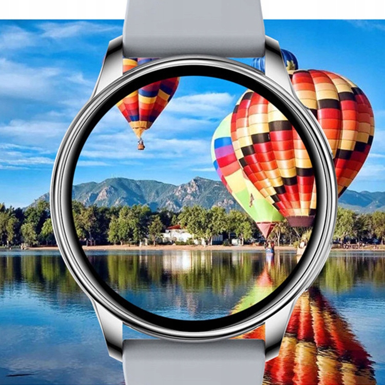 SMARTWATCH ZEGAREK DAMSKI POLSKIE MENU ROZMOWY CIŚNIENIE + 2 PASKI GRATIS Styl sportowy