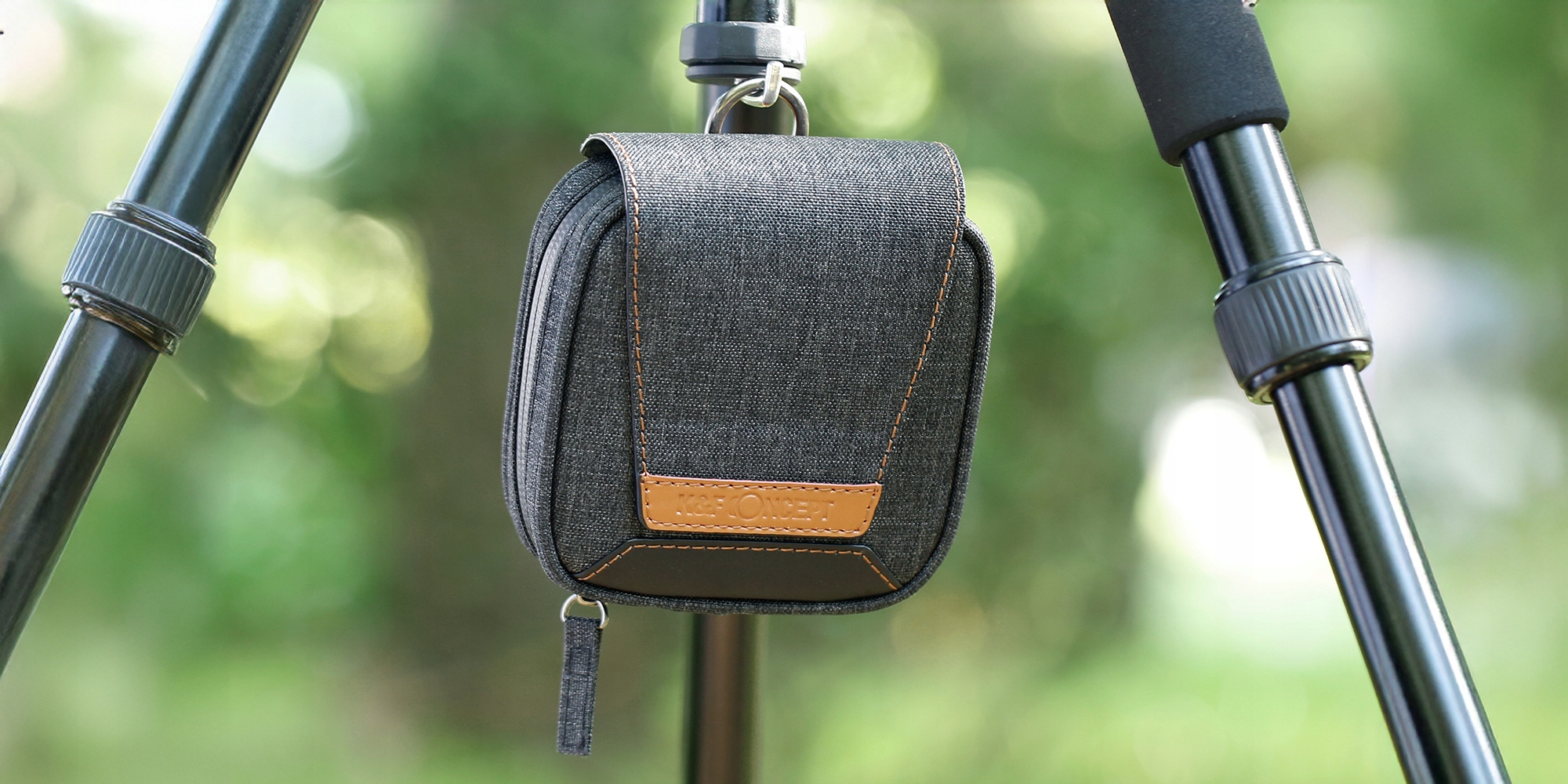 Pokrowiec na filtry K&F Concept Filter Case - do max. 95 mm Kolor szary