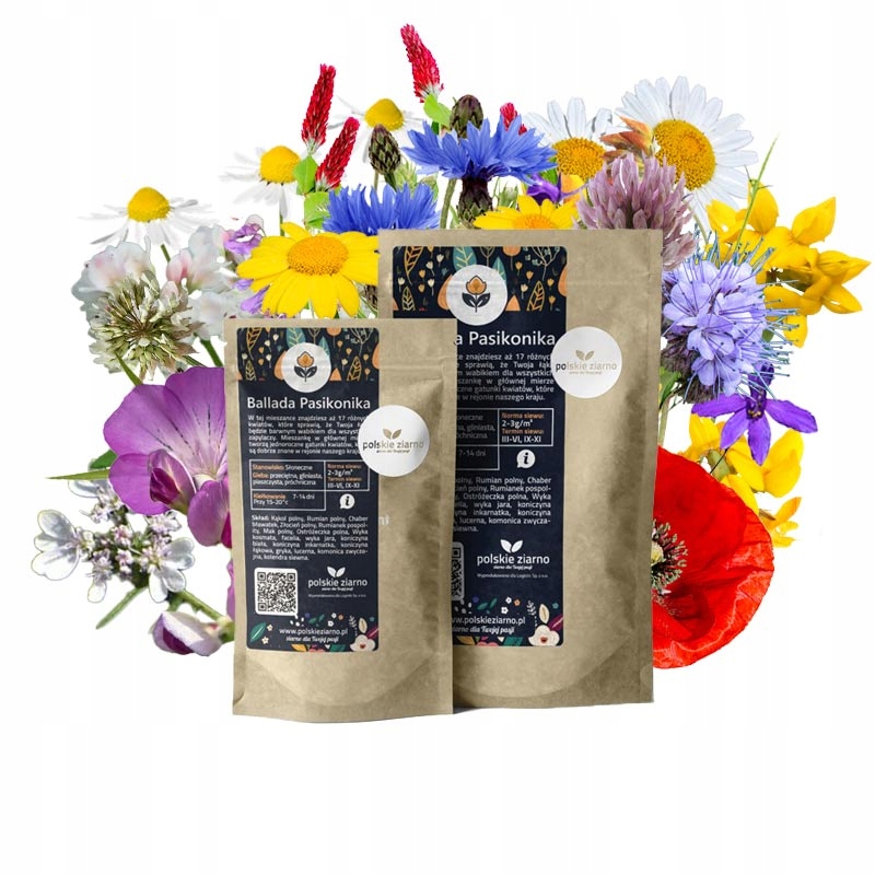 Mix Kwiatów- Łąka BALLADA PASIKONIKA 50g