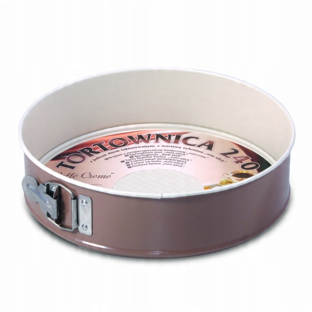 

Tortownica okrągła powłoka non-stick 24cm creme
