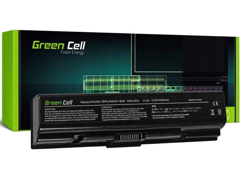 

Bateria Green Cell Toshiba PA3534U-1BRS 10.8V