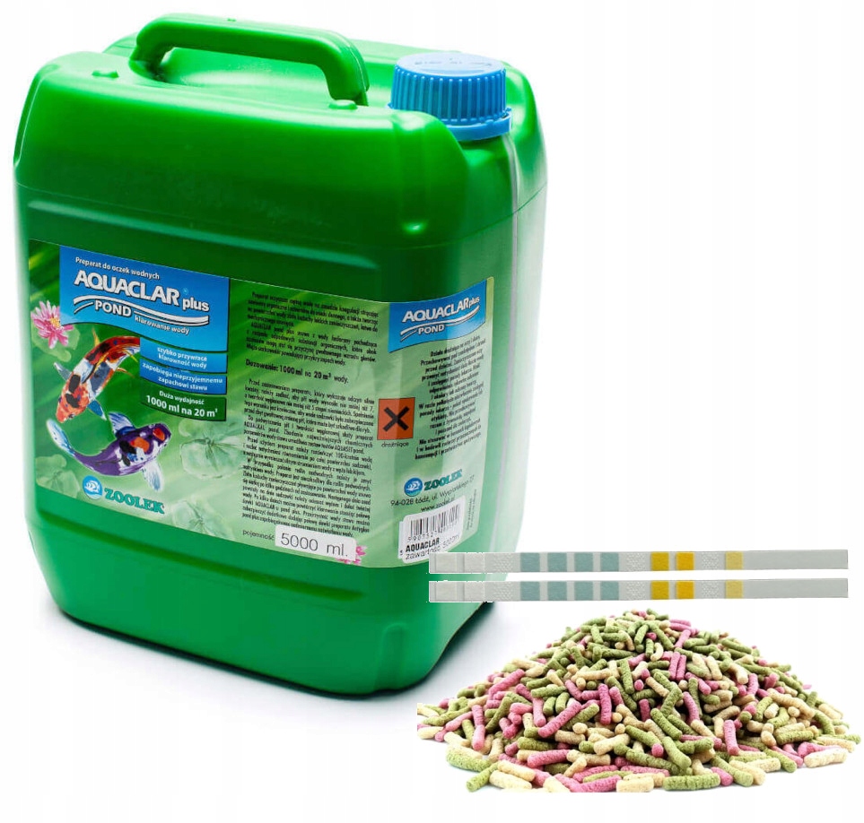 ZOOLEK AQUACLAR 5L ZWALCZA GLONY KLARUJE + GRATISY