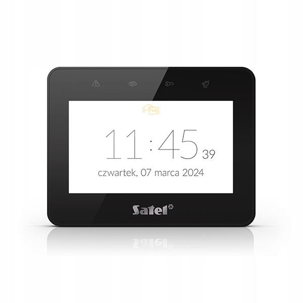 Dotykový manipulátor 4,3" čierny INT-TSG2R-B Satel