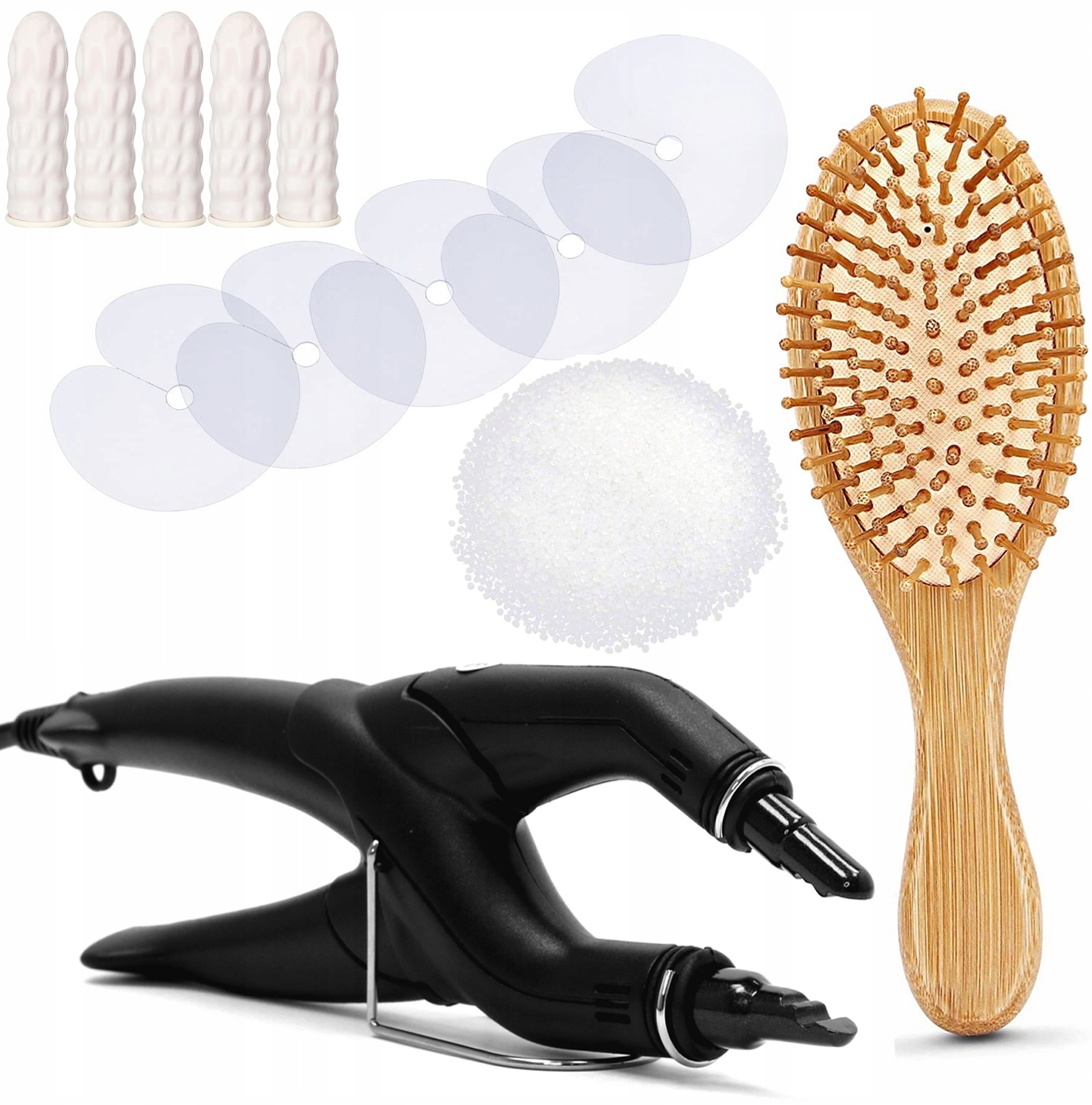 ZGRZEWARKA PRZEDŁUŻANIE WŁOSÓW SZCZOTKA KERATYNA