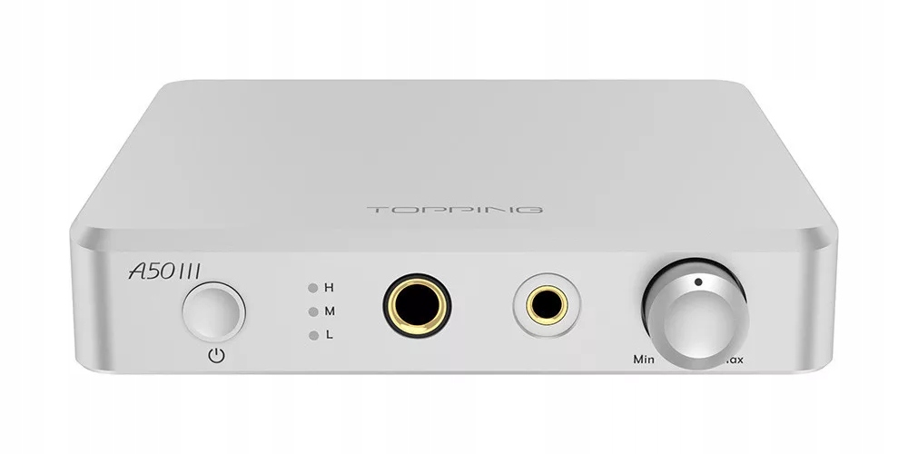 Topping A50 III (Stříbrný) Vyvážený Ncfa Trs 2x 3500mW