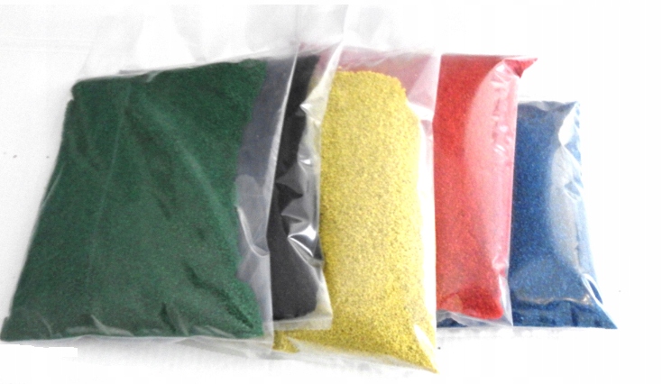 

Kolorowy Piasek Koraliki Las W Słoiku Sukulenty X7