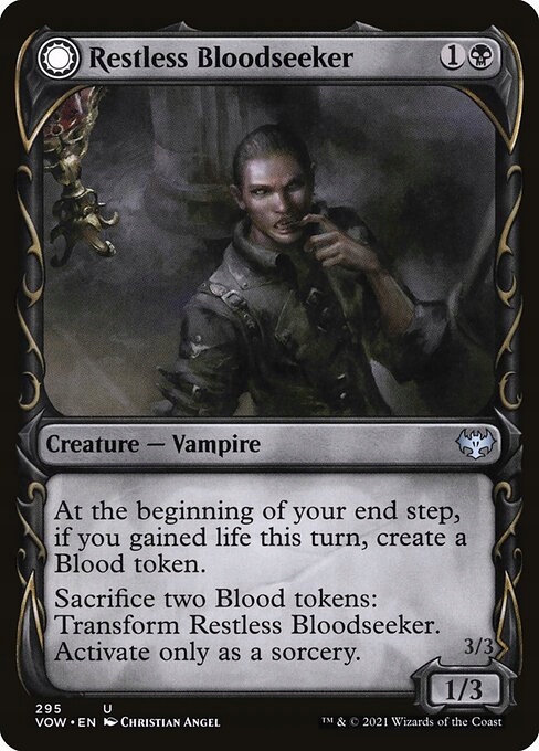 MtG: Restless Bloodseeker // Bloodsoaked... (xVOW)
